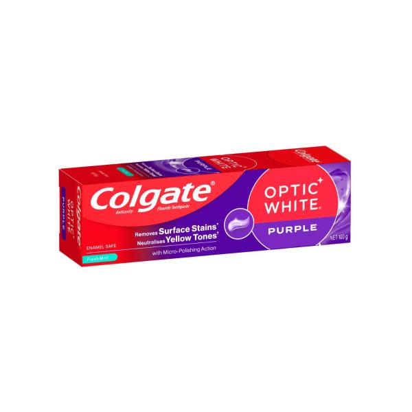Optic White Purple Toothpaste