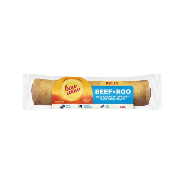 Beef & Kangaroo Roll Dog Treats