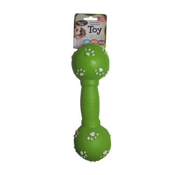 Vinyl Squeaker Dumbbell