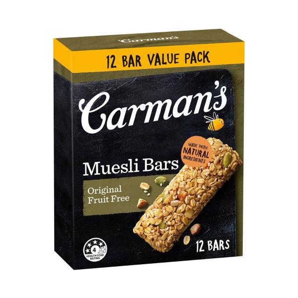 Carman's Original Muesli Bars 12 Pack 540g product image