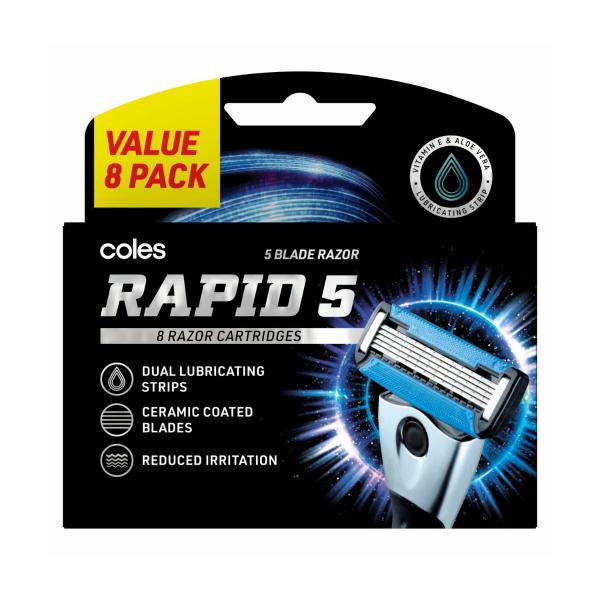 Rapid 5 Razor Cartridges