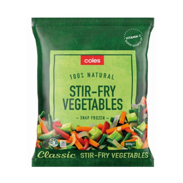 Coles Frozen Stir Fry Vegetables 500g product image