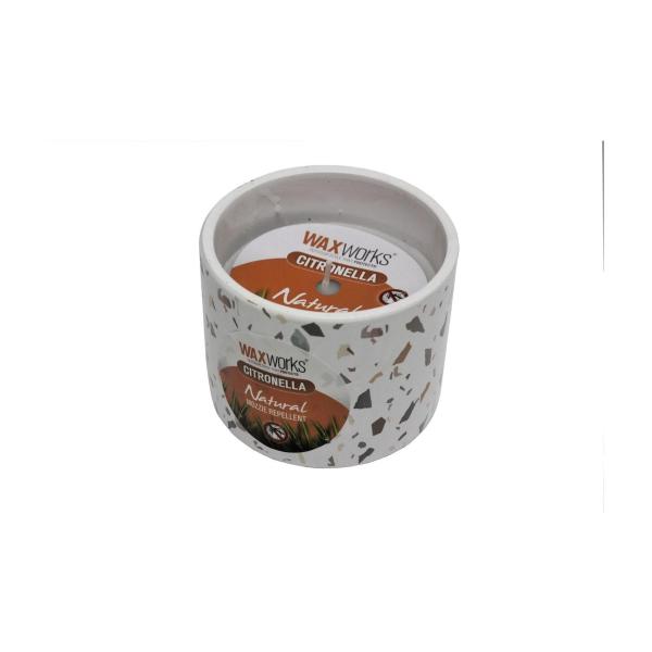Citronella Ceramic Terrazzo Candle