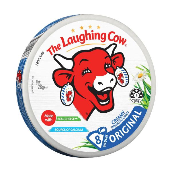 The Laughing Cow Cheese 8 Portions Regular 128g product image