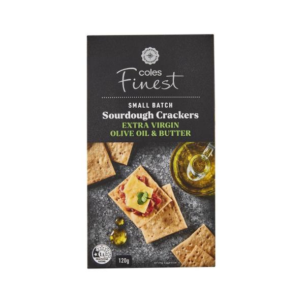 Sourdough Extra Virgin Olive Oil Butter Crackers