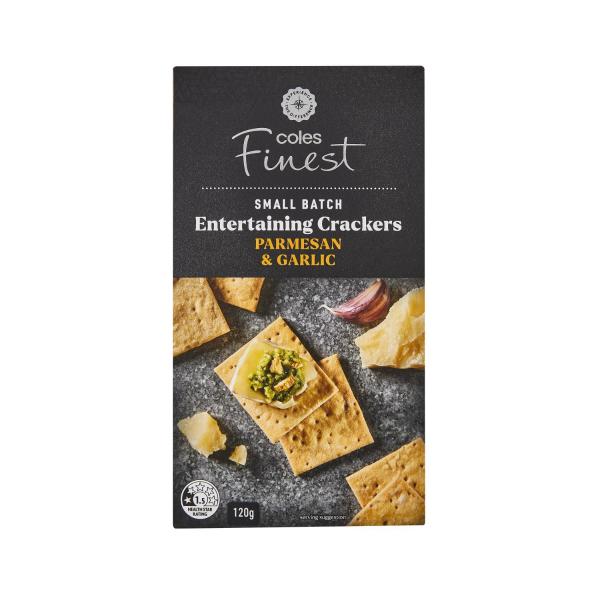 Crackers Parmesan & Garlic