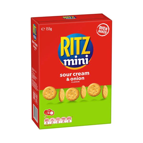 Mini Crackers Sour Cream & Onion Flavour