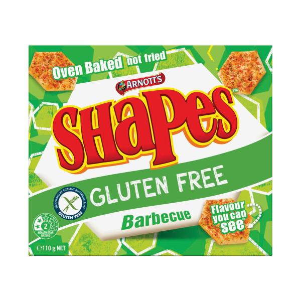 Gluten Free Shapes BBQ Crackers