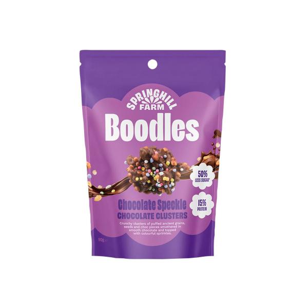 Boodles Chocolate Clusters Chocolate Speckled
