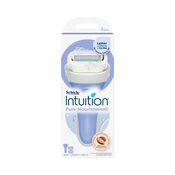 Schick Intuition Pure Nourishment Coconut Milk Razor Kit | 1 Each – Coles
