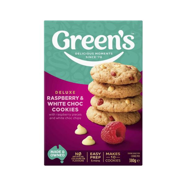 Deluxe Raspberry & White Choc Cookie Mix