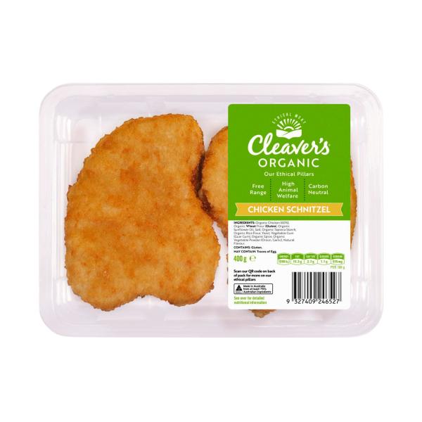 Organic Chicken Schnitzel