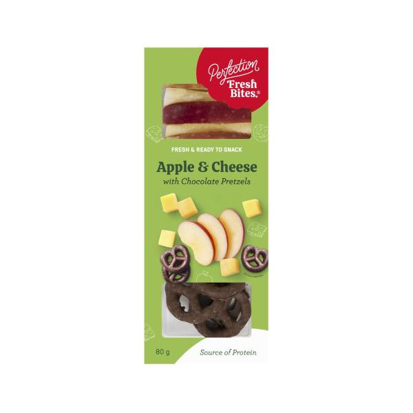  PERFECTION FRESH BITES APPLE CHEESE CHOC PRETZEL