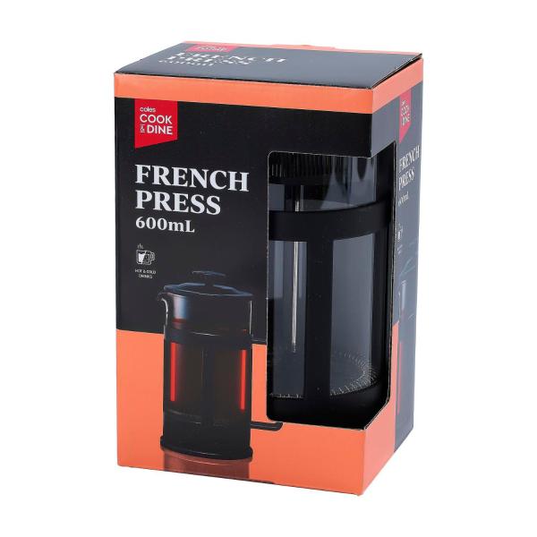 French Press 2 Cup 600ml