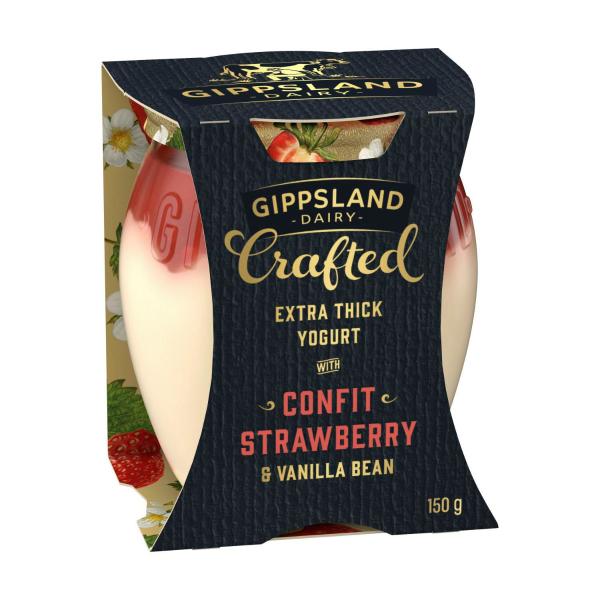 Crafted Yogurt Confit Strawberry & Vanilla Bean