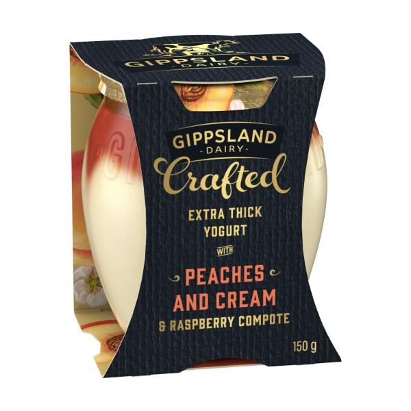 Crafted Yogurt Peaches And Cream