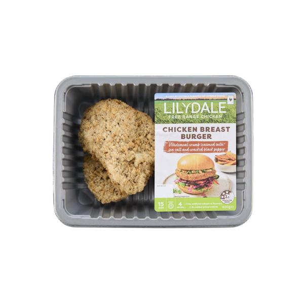 Lilydale Free Range Chicken Salt & Pepper Burger | 400g