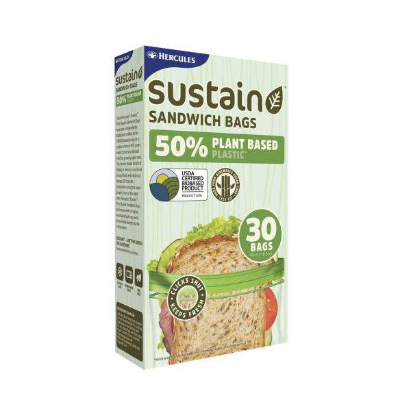 Sustain Plant Based Sandwich Bags