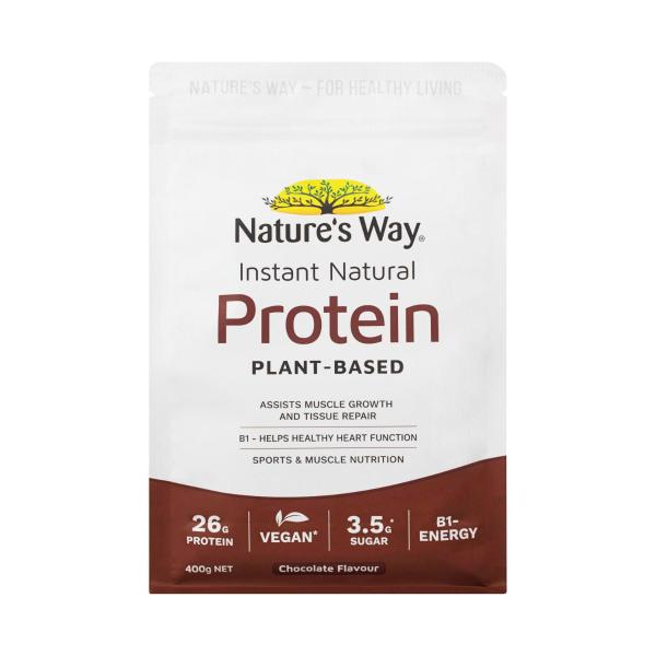 Nature's Way Instant Natural Protein Plant-based Chocolate | 400g – Coles