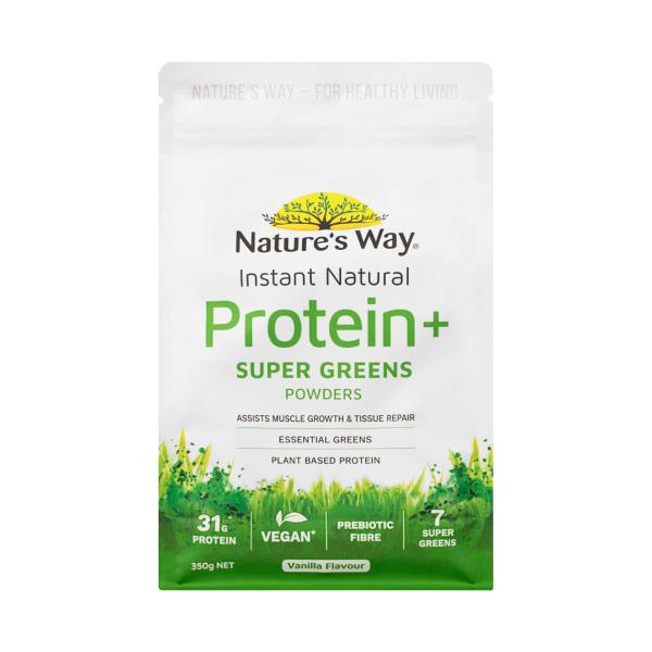 Instant Natural Protein+ Greens Vanilla Flavour