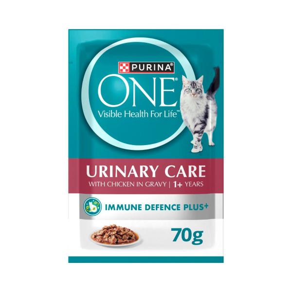 Purina One Adult Urinary Health Track Cat Food With Chicken Pouch | 70g – Coles
