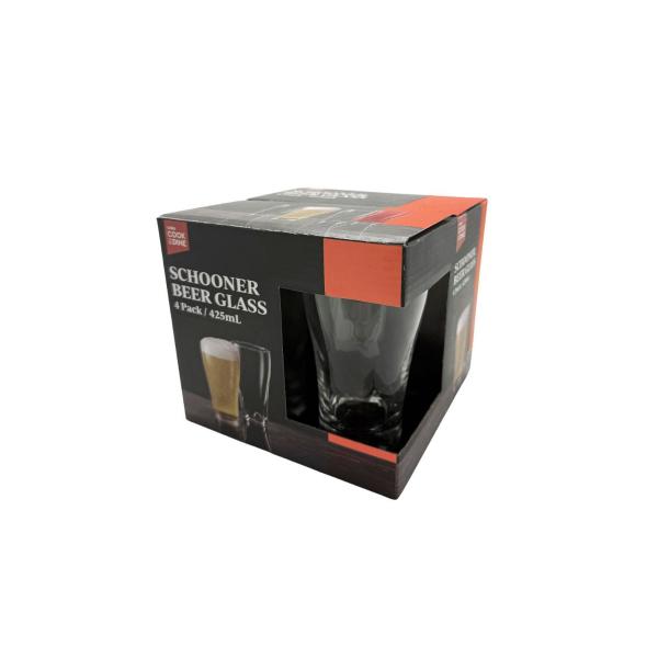 Schooner Beer Glasses 425ml