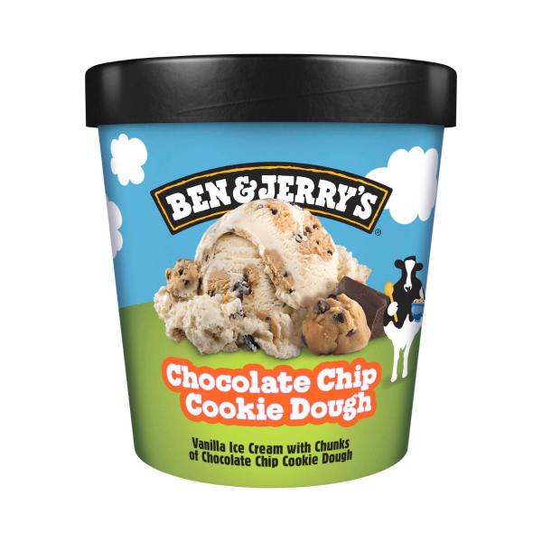 Chocolate Chip Cookie Dough Ice Cream Tub