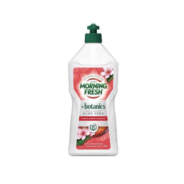 Morning Fresh Dishwashing Liquid Botanicals Plum & Cherry Blossom 680mL