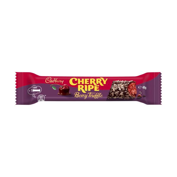 Cadbury Cherry Ripe Berry Truffle Dark Chocolate Bar | 40g