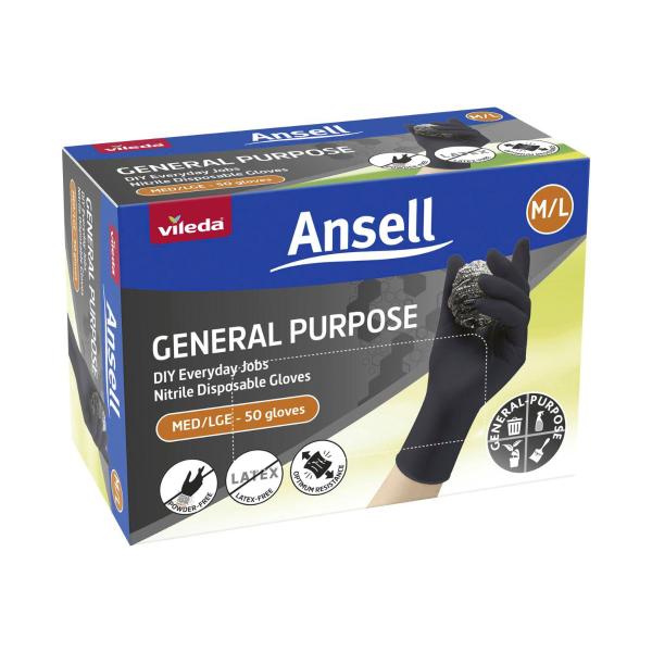 Ansell General Purpose Nitrile Gloves Large