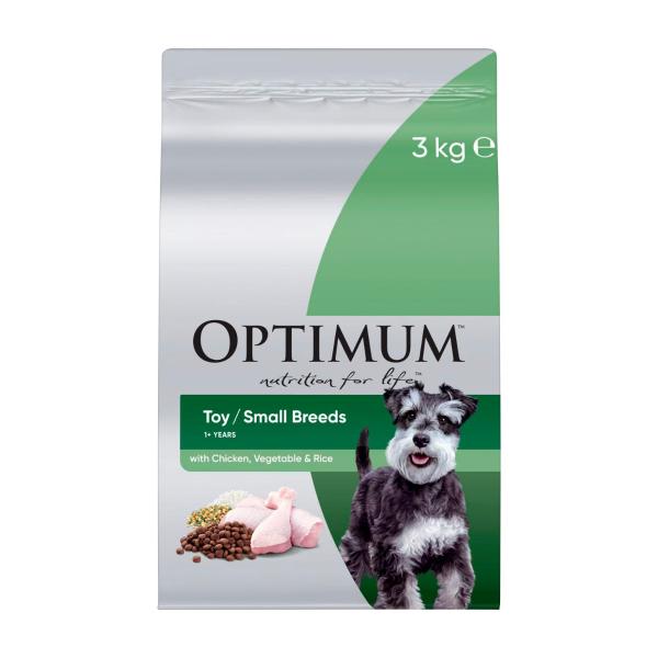 Adult Toy Small Breed Dry Dog Food With Chicken  Vegetables & Rice