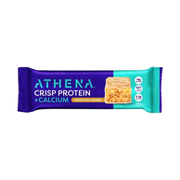Protein Crisp + Calcium Bar White Choc Caramel