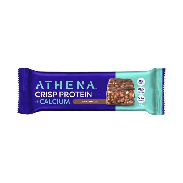 Protein Crisp + Calcium Bar Choc Almond