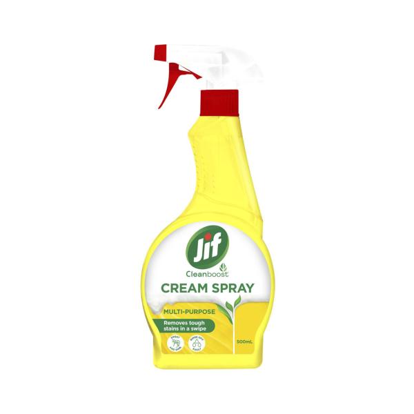 Jif Cream Multipurpose Spray Lemon 500mL
