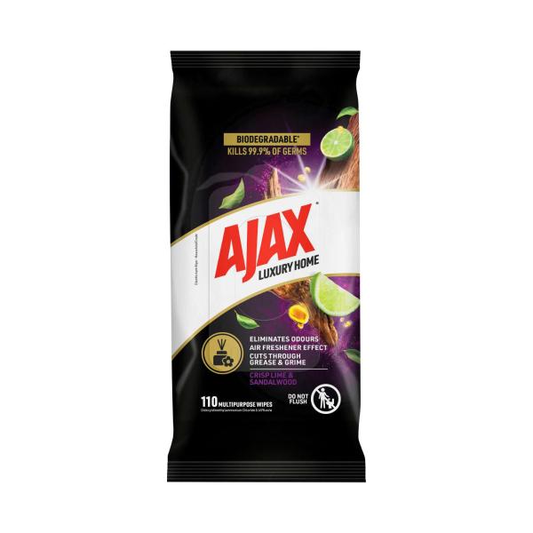 Wipes Lime & Sandalwood Luxury Home Multipurpose