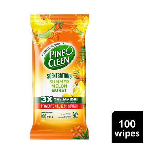 Scentsations Disinfectant Wipes Melon Burst
