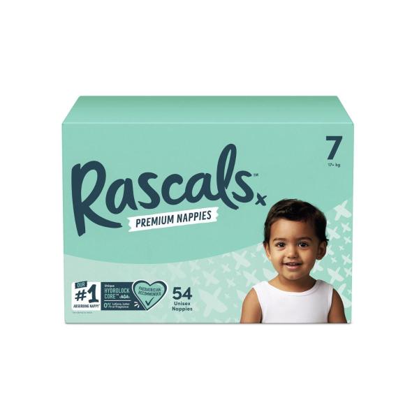 Premium Nappies Size 7 (17+kg)