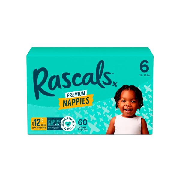 Premium Nappies Size 6 (15-20kg)