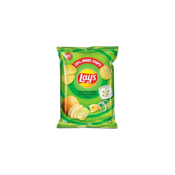 American Style Cream & Onion Potato Chips