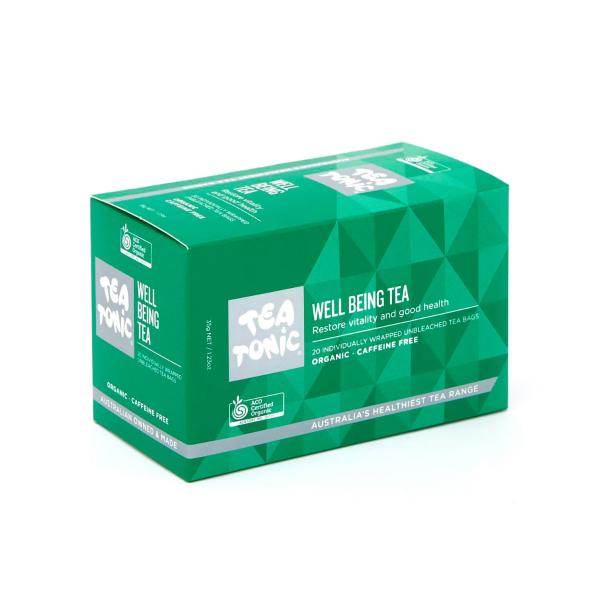 Well Being Tea Bags Box