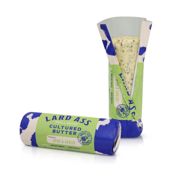 Lard Ass Garlic & Herb Cultured Butter 150g product image