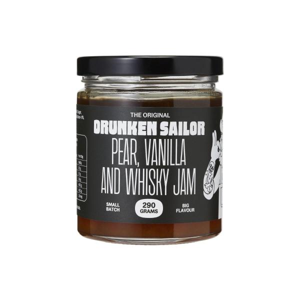 Drunken Sailor Pear Vanilla Whisky Jam 290g