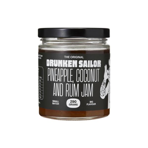 Drunken Sailor Pineapple Coconut & Rum Jam 290g product image
