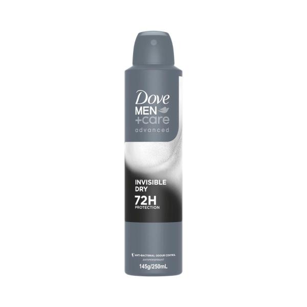 Men Deodorant 72hr Advanced Aerosol Invisible Dry