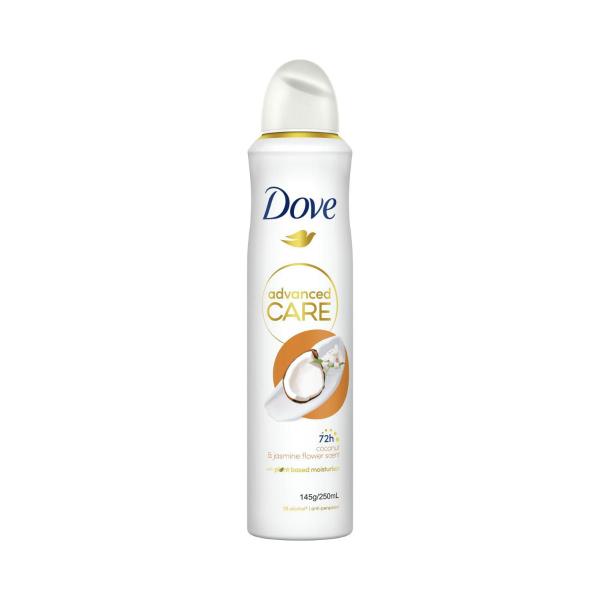 Women Deodorant Advanced 72hr Aerosol Coconut & Jasmine