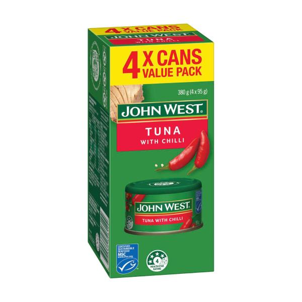 Tuna Chilli Multipack 4x95g