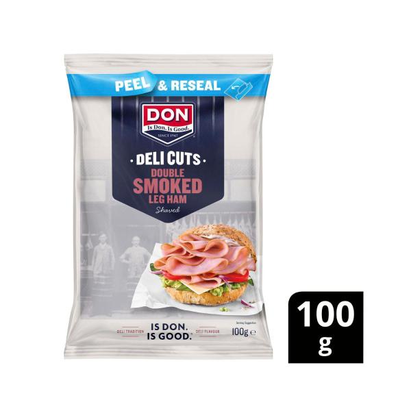 Don Deli Cuts Double Smoked Shaved Ham | 100g – Coles