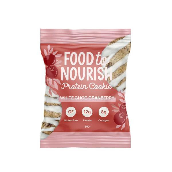 Protein Cookie White Chocolate Cranberry