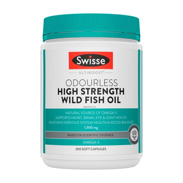 Ultiboost High Strength Odourless Fish Oil Capsules