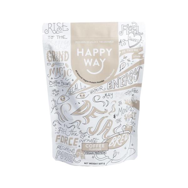 Happy Way Vegan Protein Powder Coffee 500g